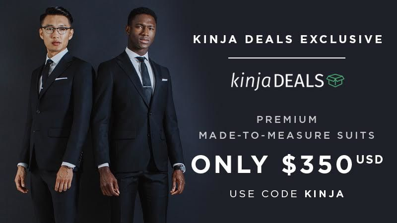 Trajes a medida de Indochino, $350 + envío gratuito. Usa el código promocional KINJA. Caduca el 8 de mayo